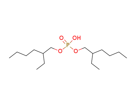 Molecular Structure of 298-07-7 (Bis(2-ethylhexyl) phosphate)
