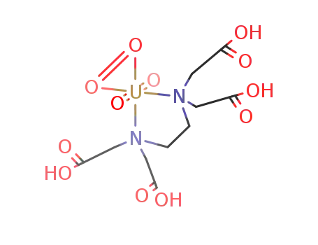 (ethylenediamine-NNN'N'-tetra-acetic acid)dioxoperoxouranium(VI)