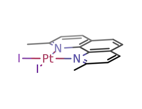 diiodo(2,9-dimethyl-1,10-phenanthroline-κ(2)N,N')platinum(II)