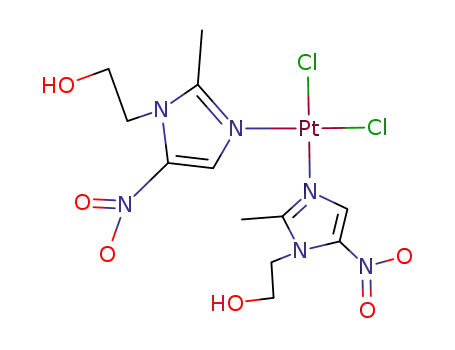 cis-Pt(metronidazole)2Cl2