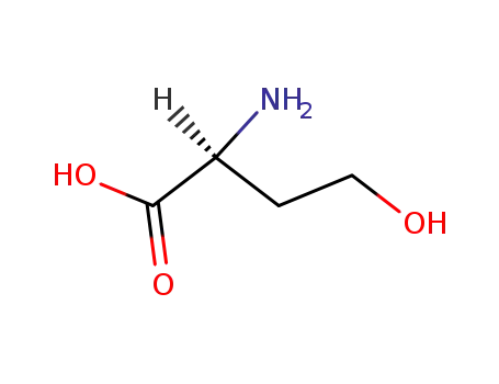 Molecular Structure of 672-15-1 (L-Homoserine)