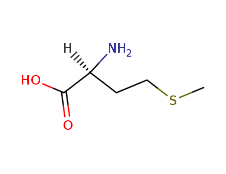 63-68-3,L-Methionine,2-Amino-4-methylthiobutanoic acid (S)-;L-Methionine,;Methionine, L-;2-Amino-4-(methylthio)butyric acid, (S)-;L-Homocysteine, S-methyl-;L-Methionin;L-alpha-Amino-gamma-methylthiobutyric acid;(2S)-2-amino-4-(methylsulfanyl)butanoic acid;L-Methionine (AJI92;USP24);Methionine, L- (8CI);L-Methioninum;Methionine (VAN);(L)-Methionine;(S)-methionine;L-2-Amino-4methylthiobutyric acid;S-Methyl-L-homocysteine;(S)-2-amino-4-(methylthio)butyric acid;Methioninum [INN-Latin];2-Amino-4-methylthiobutanoic acid;Acimethin;