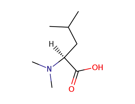 Molecular Structure of 2439-37-4 (L-Leucine, N,N-dimethyl-)