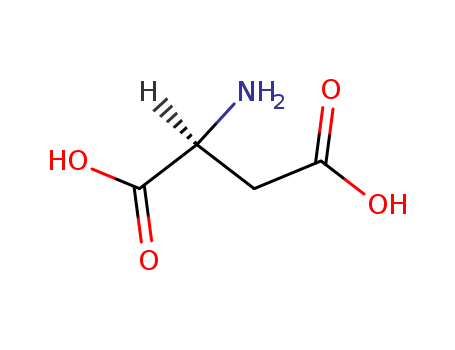 56-84-8,L-Aspartic acid,L-Asparaginic acid;(2S)-2-aminobutanedioic acid;(S)-(+)-Aminosuccinic acid;L-(+)-Aspartic acid;(2S)-Aspartic acid;(+)-Aspartic acid;Aspartic acid, L- (8CI);(S)-Aminobutanedioic acid;L-Aspartate;(S)-Aspartic acid;Aspartic acid, L-;Butanedioic acid, amino-, (S)-;