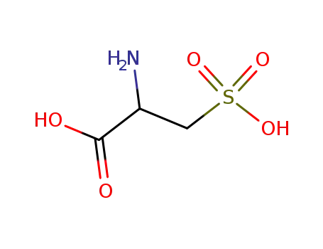 Molecular Structure of 13100-82-8 (CYSTEIC ACID)