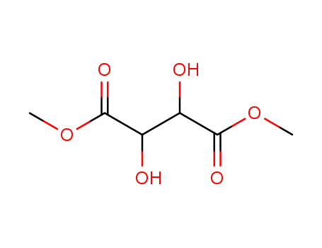 Molecular Structure of 405897-14-5 (Butanedioic acid, 2,3-dihydroxy-, dimethyl ester)