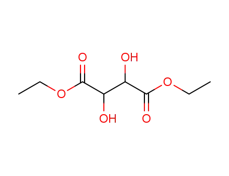 Molecular Structure of 408332-88-7 (Butanedioic acid, 2,3-dihydroxy-, diethyl ester)