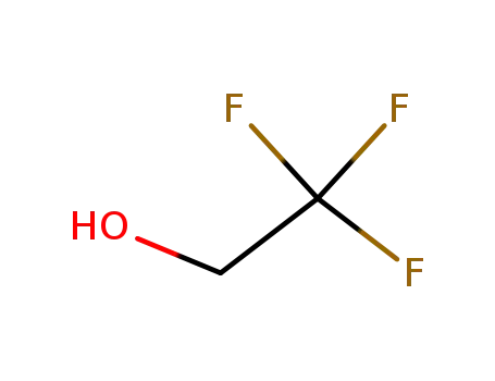 Molecular Structure of 75-89-8 (2,2,2-Trifluoroethanol)