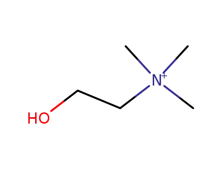 Molecular Structure of 62-49-7 (CHOLINE)
