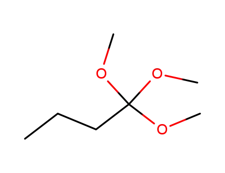 Molecular Structure of 43083-12-1 (Trimethyl orthobutyrate)