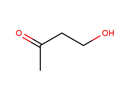 Molecular Structure of 590-90-9 (4-Hydroxy-2-butanone)