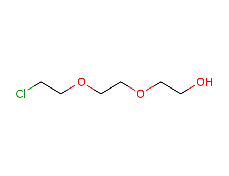 Molecular Structure of 5197-62-6 (2-[2-(2-CHLOROETHOXY)ETHOXY]ETHANOL)