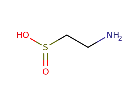 Molecular Structure of 300-84-5 (HYPOTAURINE)