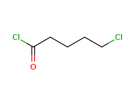 1575-61-7,5-Chlorovaleryl chloride,Valerylchloride, 5-chloro- (6CI,7CI,8CI);5-Chloropentanoyl chloride;5-Chlorovalericacid chloride;5-Chlorovaleroyl chloride;NSC 84182;