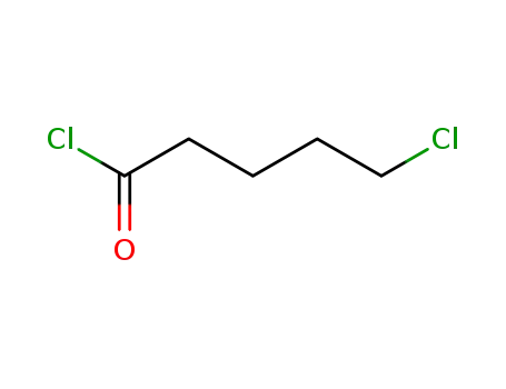 Molecular Structure of 1575-61-7 (5-Chlorovaleryl chloride)