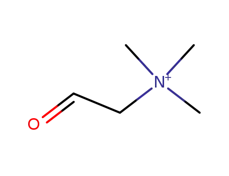 Molecular Structure of 7418-61-3 (trimethyl-(2-oxoethyl)ammonium)