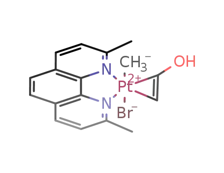 [PtBrMe(2,9-dimethyl-1,10-phenanthroline)(CH2=CHOH)]