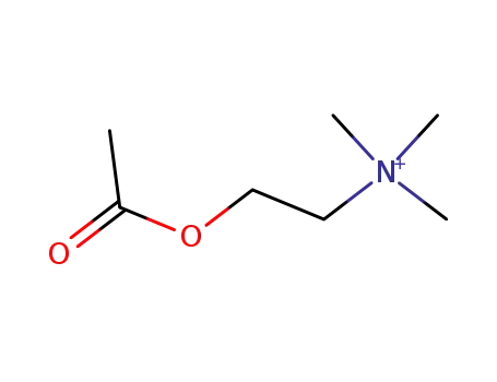 Molecular Structure of 51-84-3 ((2-acetoxyethyl)trimethylammonium)