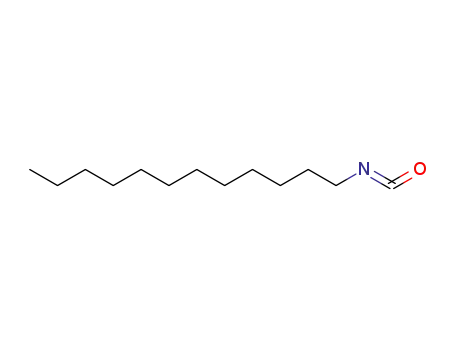 Molecular Structure of 4202-38-4 (Dodecyl isocyanate)