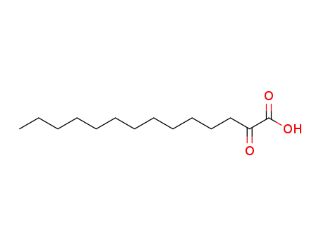 Molecular Structure of 25575-65-9 (Tetradecanoic acid, 2-oxo-)