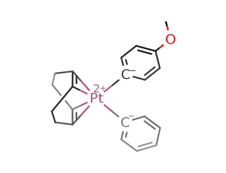 (1,5-cyclooctadiene)Pt(C6H4-4-OMe)(C6H5)