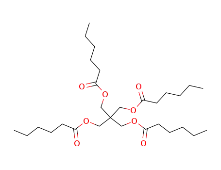 Molecular Structure of 7445-47-8 (PENTAERYTHRITOL TETRAHEXANOATE)