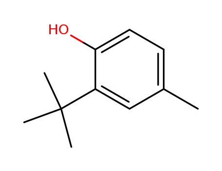 2-tert-Butyl-p-cresol (OH=1)