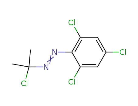 1-[(1-chloro-1-methylethyl)azo]-2,4,6-trichlorobenzene