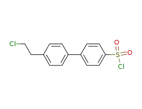 4'-(2-chloro-ethyl)-biphenyl-4-sulfonyl chloride