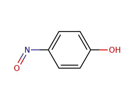 Molecular Structure of 104-91-6 (4-Nitrosophenol)