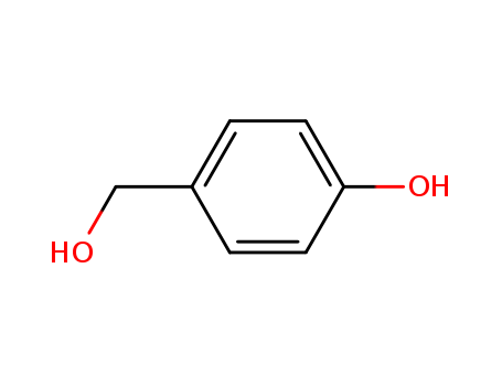 623-05-2,4-Hydroxybenzyl alcohol,Benzylalcohol, p-hydroxy- (8CI);(4-Hydroxyphenyl)methanol;4-(Hydroxymethyl)phenol;4-Hydroxybenzenemethanol;4-Methylolphenol;Gastrodigenin;NSC 227926;p-(Hydroxymethyl)phenol;p-Hydroxybenzyl alcohol;p-Methoxytoluol;p-Methylolphenol;a-Hydroxy-p-cresol;