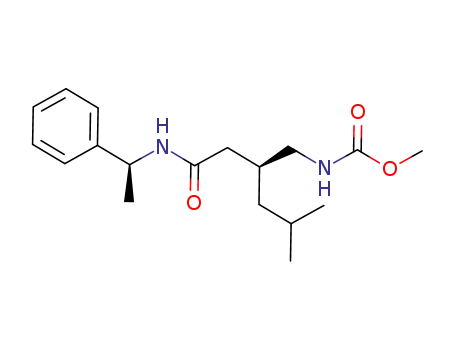 {(S)-4-methyl-2-[((S)-1-phenylethylcarbamoyl)methyl]pentyl}carbamic acid methyl ester