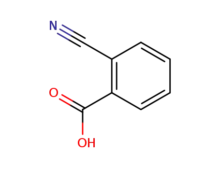 Molecular Structure of 3839-22-3 (2-CYANOBENZOIC ACID)