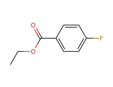 451-46-7,Ethyl 4-fluorobenzoate,Benzoicacid, p-fluoro-, ethyl ester (6CI,7CI,8CI);4-Carbethoxyphenyl fluoride;4-Fluorobenzoic acid ethyl ester;Ethylp-fluorobenzoate;NSC 190692;4-Fluorobenzoic ethyl ester;