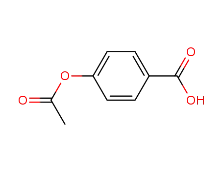 Molecular Structure of 2345-34-8 (4-Acetoxybenzoic acid)