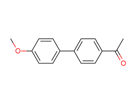 Molecular Structure of 13021-18-6 (1-(4'-METHOXY-BIPHENYL-4-YL)-ETHANONE)