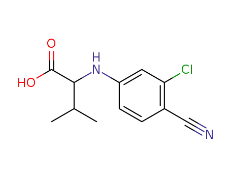 N-(3-chloro-4-cyanophenyl)valine