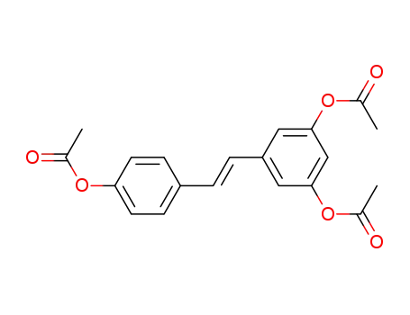 Molecular Structure of 42206-94-0 (Acetyl-trans-resveratrol)