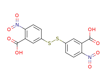 Molecular Structure of 69-78-3 (3-Carboxy-4-nitrophenyl disulfide)