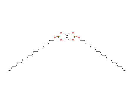 Molecular Structure of 3806-34-6 (O,O'-Dioctadecylpentaerythritol bis(phosphite))