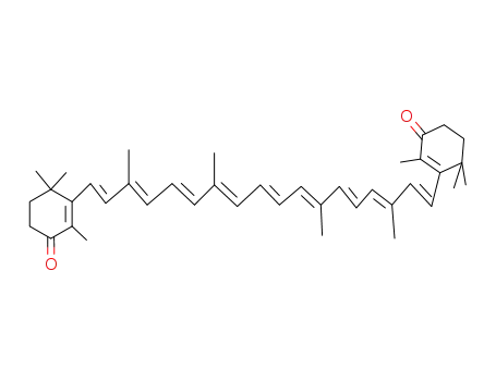 Molecular Structure of 514-78-3 (Canthaxanthin)
