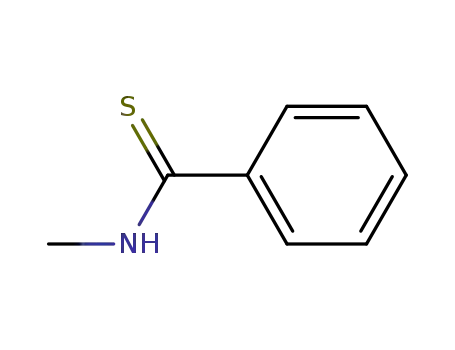 Molecular Structure of 5310-14-5 (N-methylthiobenzamide)