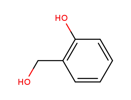 Molecular Structure of 90-01-7 (2-Hydroxybenzyl alcohol)