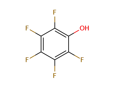 Molecular Structure of 771-61-9 (Pentafluorophenol)