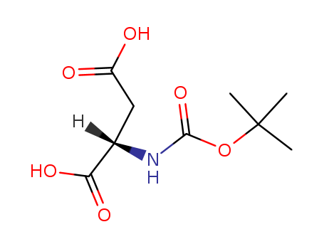 L-Asparticacid, N-[(1,1-dimethylethoxy)carbonyl]-(13726-67-5)
