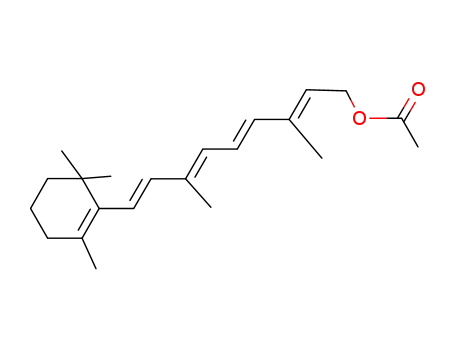 Molecular Structure of 127-47-9 (Retinyl acetate)
