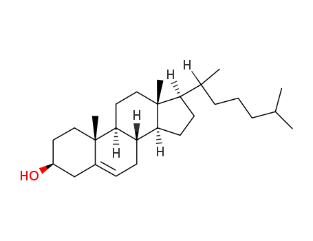 Cholesterol; Cholest-5-en-3beta-ol; 3beta-hydroxycholest-5-ene; 3beta-hydroxy-5-cholestene