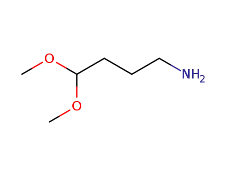 Molecular Structure of 19060-15-2 (4-AMINOBUTYRALDEHYDE DIMETHYL ACETAL)