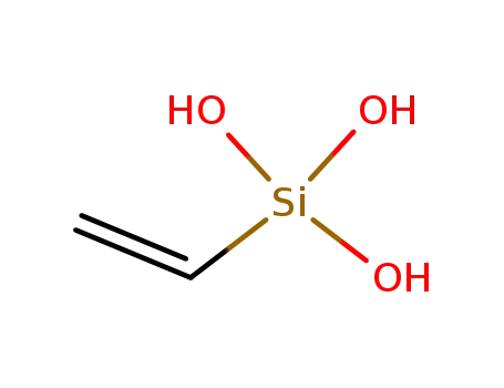 Molecular Structure of 143-48-6 (Vinyltrihydroxysilane)