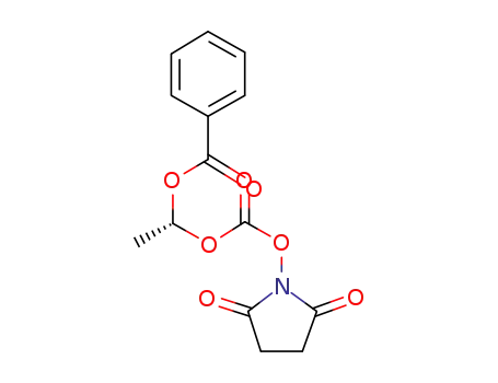 {[(1R)-Benzoyloxyethoxy]carbonyloxy}succinimide